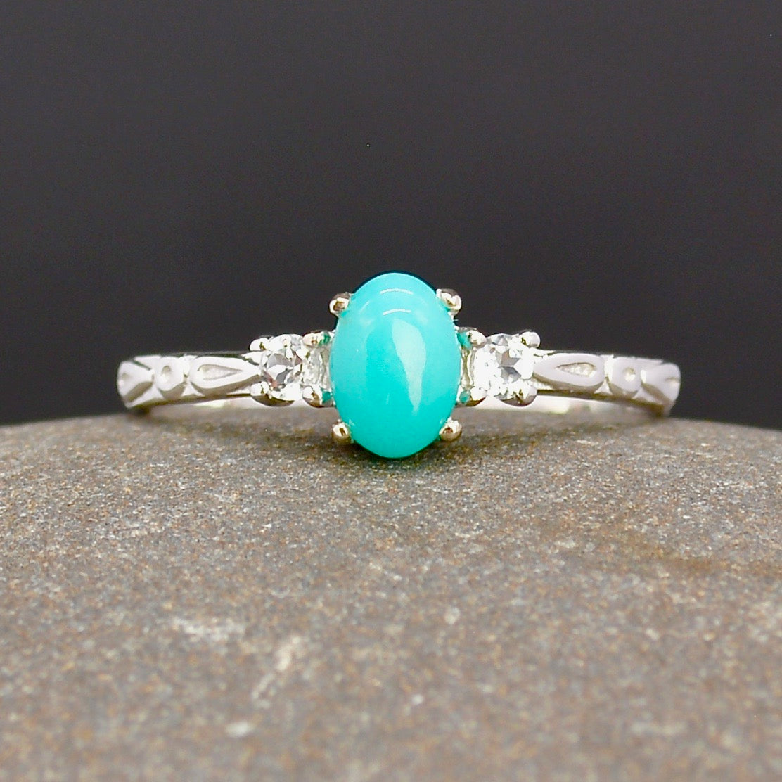 Turquoise on sale promise ring