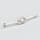 Edwardian Ryrie Old European Cut Diamond Platinum Brooch (0.62ct)