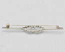 Edwardian Ryrie Old European Cut Diamond Platinum Brooch (0.62ct)