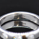 Vintage Three-stone Diamond 18ct White Gold Band