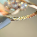 爱德华时代 1916 年 18 克拉黄金三部曲钻石订婚戒指（0.40 克拉）