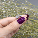 9 克拉白金钻石光环/簇状耳环 - 0.33 克拉