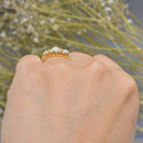 Edwardian S&E Opal & Diamond 18ct Yellow Gold Ring