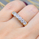 Reserved - 18CT Yellow Gold Diamond 1 Carat Engagement Ring