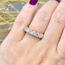 Reserved - 18CT Yellow Gold Diamond 1 Carat Engagement Ring