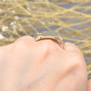 9ct Yellow Gold Mens Engraved Signet Ring