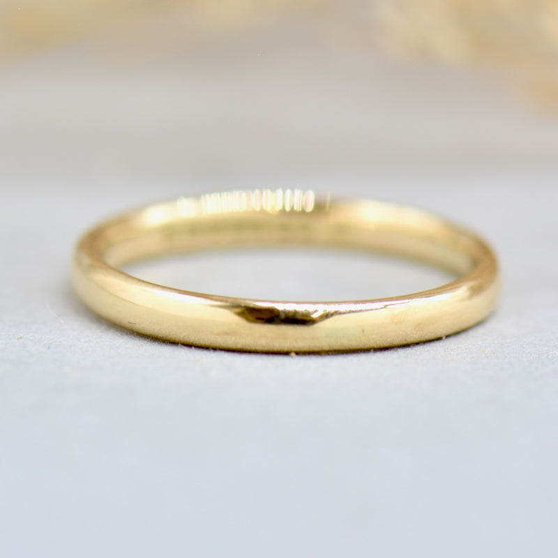 1949 H. Samuel 9ct Yellow Gold Wedding Band