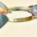 1990s Blue Sapphire and Diamond 18ct Yellow Gold Trilogy Engagement Ring (1.60cts)