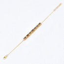 Smoky Quartz 9ct Yellow Gold Bracelet (3.85cts)