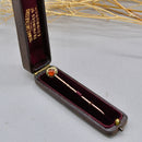 Victorian 9ct Gold Scottish Agate Stick Pin | With Display Presentation Box