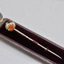 Victorian 9ct Gold Scottish Agate Stick Pin | With Display Presentation Box