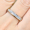 Vintage Hidden ‘I Love You’ Message Diamond Ring in 9ct Yellow Gold (0.10ct)