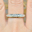 Vintage Hidden ‘I Love You’ Message Diamond Ring in 9ct Yellow Gold (0.10ct)