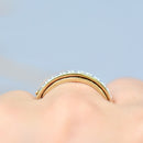 Vintage Hidden ‘I Love You’ Message Diamond Ring in 9ct Yellow Gold (0.10ct)