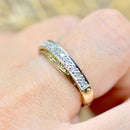 Vintage Hidden ‘I Love You’ Message Diamond Ring in 9ct Yellow Gold (0.10ct)