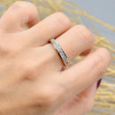 Vintage Hidden ‘I Love You’ Message Diamond Ring in 9ct Yellow Gold (0.10ct)