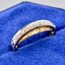 Vintage Hidden ‘I Love You’ Message Diamond Ring in 9ct Yellow Gold (0.10ct)