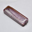 维多利亚时期种子珍珠与老式切割浅蓝色钻石 9ct 玫瑰金别针（带盒）