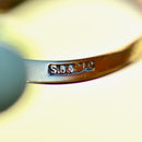 Edwardian 1912 Royal Blue Sapphire and Diamond Triple Cluster 18ct Yellow Gold Ring (0.75ct)