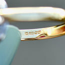 2000s Ruby and Diamond 18ct Yellow Gold Halo Ring (2.34cts)