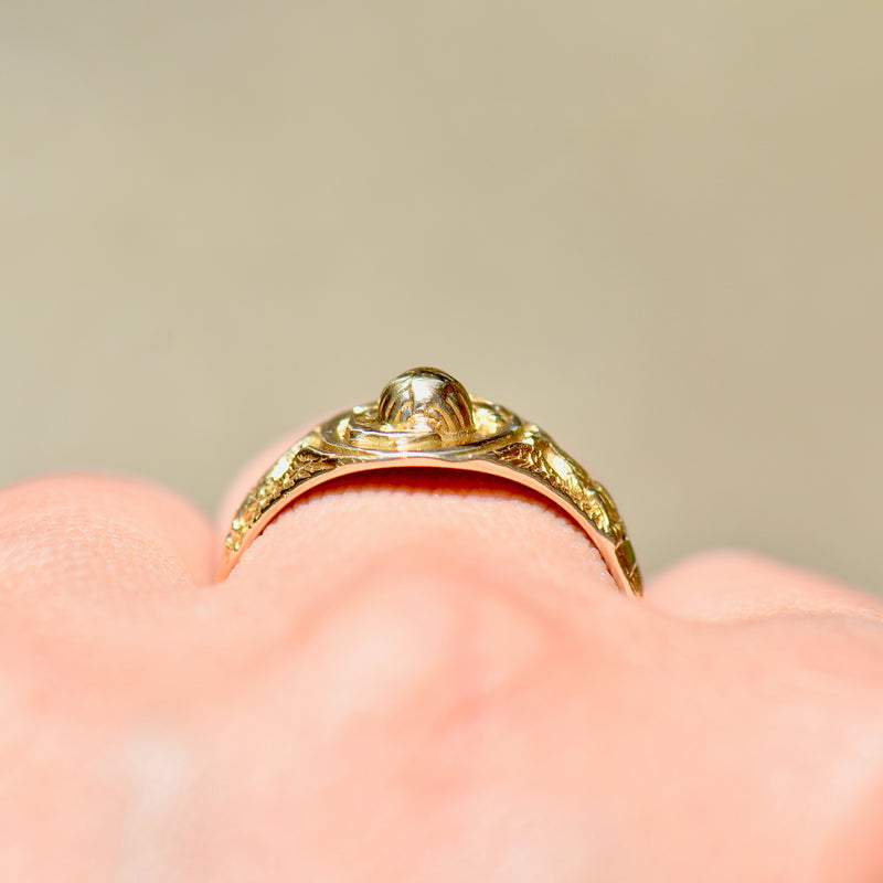 Vintage US Marine Corps Military Signet Ring