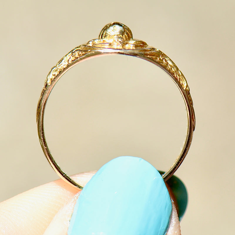 Vintage US Marine Corps Military Signet Ring