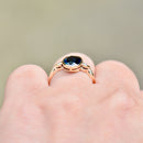 Vintage Sapphire and Diamond 14ct Yellow Gold Three-Stone Engagement Ring (2.05cts)