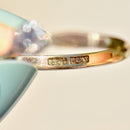 Vintage Champagne Diamond (VVS Clarity) 18ct Yellow Gold & Platinum Solitaire Ring (0.21ct)