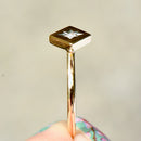 Antique Diamond Shaped OMC Diamond Set Ring