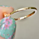 Antique Diamond Shaped OMC Diamond Set Ring