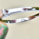 Vintage Aquamarine and Baguette Diamond Platinum Ring