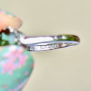 Vintage 1960s Forest Green Tourmaline 18ct White Gold Solitaire Ring (1.90cts)