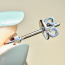 Large Jelly Opal and Diamond Platinum Bezel Set Drop Earrings (11.50cts)