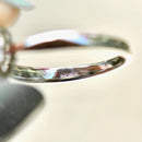 皇家蓝宝石和钻石 18ct 白金光环戒指（1.51cts）