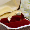 Vintage 1960s 9ct Yellow Gold 6.8mm Wide Traditional Court Standard Wedding Band