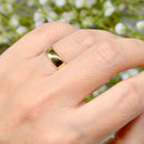 Vintage 1960s 22ct Yellow Gold 4.5mm Wide Traditional Court Standard Wedding Band