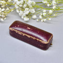 Antique Victorian 15ct/9ct Gold Banded Agate & Seed Pearl Star Stick Pin/Lapel Pin/Tie Pin Boxed