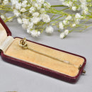 Antique Victorian Lover’s Knot 9ct Yellow Gold Tie Pin/Lapel Pin/Stick Pin Boxed