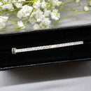 Diamond Line Bangle in 14ct White Gold (1.44cts)