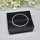 Diamond Line Bangle in 14ct White Gold (1.44cts)