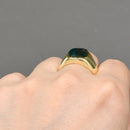 Bloodstone 9ct Yellow Gold Signet Ring