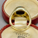 Bloodstone 9ct Yellow Gold Signet Ring