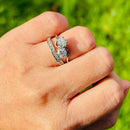 Vintage Toi Et Moi Diamond Platinum Ring (Approx. 1.12ct)