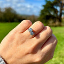 Vintage Toi Et Moi Diamond Platinum Ring (Approx. 1.12ct)