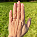 Le Vian 14ct Yellow Gold 0.10ct Diamond & Blueberry Sapphire Eternity Ring