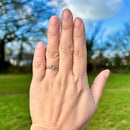 Art Deco Old European Cut Diamond Engagement Ring in 18ct Yellow Gold & Platinum