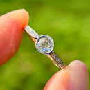 Art Deco Old European Cut Diamond Engagement Ring in 18ct Yellow Gold & Platinum