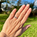 Vintage 18ct Yellow Gold and Platinum Diamond Trilogy Ring (0.62ct)