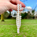 Vintage Cultured Pearl Necklace With 9ct Yellow Gold Clasp