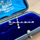 Diamond Set Cross Pendant in 18ct White Gold (Approx. 0.44ct)